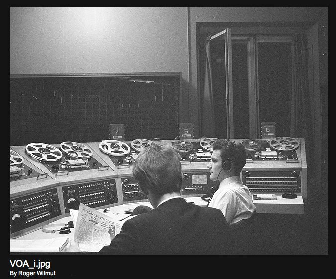 Photos of the BBC provided with permission from BBC engineer Roger Wilmut to the Museum of Magntic Sound Recording